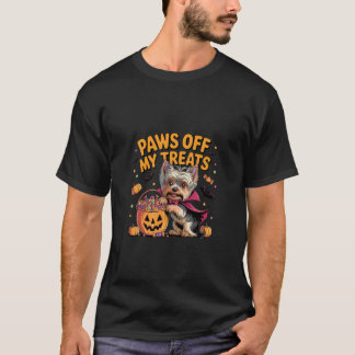 Yorkshire Terrier Grappige Halloween Hondenliefheb T-shirt