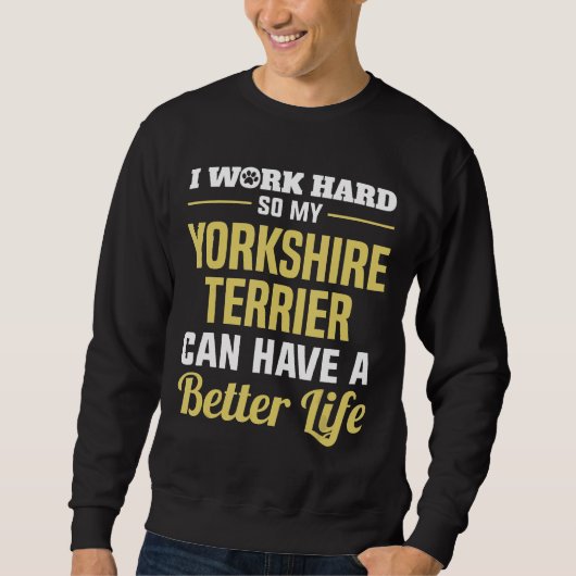 Yorkshire Terrier Grappige Hond Shirt Cadeaus (Voorkant)