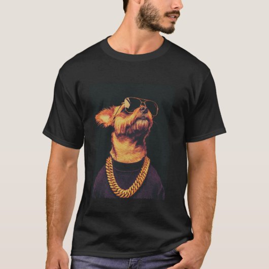 Yorkshire Terrier Grappigste Hond T-shirt (Voorkant)