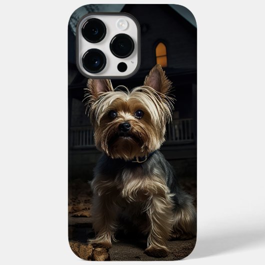 Yorkshire Terrier Halloween eng Case-Mate iPhone Case (Achterkant)