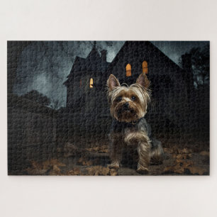Yorkshire Terrier Halloween eng Legpuzzel