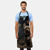 Yorkshire Terrier Halloween eng Schort (Gedragen)