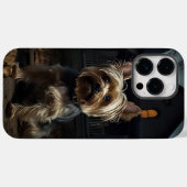 Yorkshire Terrier Halloween Griezelen Case-Mate iPhone Case (Achterkant (horizontaal))