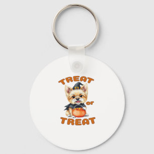 Yorkshire Terrier Halloween honden kostuum �Trick  Sleutelhanger