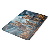 Yorkshire Terrier Halloween Spooky Badmat (Gekanteld)