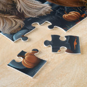 Yorkshire Terrier Halloween Spooky Legpuzzel (Zijkant)