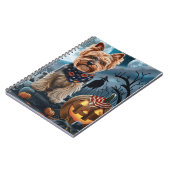 Yorkshire Terrier Halloween Spooky Notitieboek (Linkerzijde)