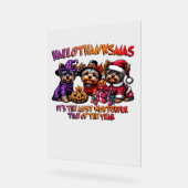 Yorkshire Terrier Halloween Thanksgiving Kerst Acryl Bord (Hoek)