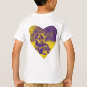 Yorkshire Terrier Heart T-shirt (Achterkant)