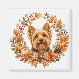 Yorkshire Terrier Herfst Magneet