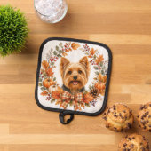 Yorkshire Terrier Herfst Pannenlap (Top down)