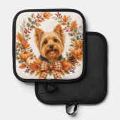 Yorkshire Terrier Herfst Pannenlap (Voorkant / Achterkant)