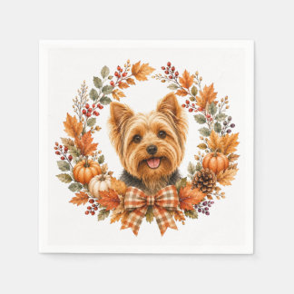 Yorkshire Terrier Herfst Servet