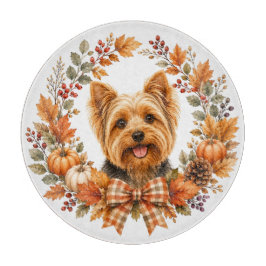 Yorkshire Terrier Herfst Snijplank