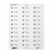 Yorkshire Terrier Hond Eucalyptus Blad Krans Etiket (Full Sheet)