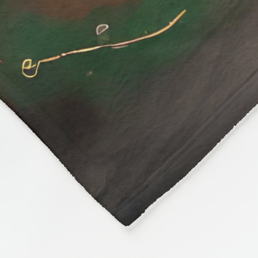 Yorkshire Terrier Hond in Sneeuw Kerstmis Fleece Deken (Hoek)