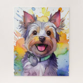 Yorkshire Terrier Hond Jigsaw Puzzel (Verticaal)
