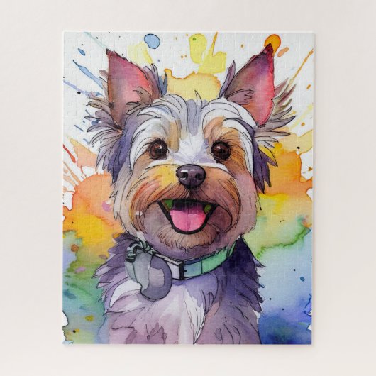 Yorkshire Terrier Hond Jigsaw Puzzel (Verticaal)