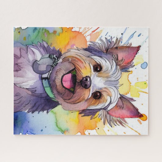 Yorkshire Terrier Hond Jigsaw Puzzel (Horizontaal)