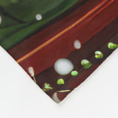 Yorkshire Terrier Hond Kerstfeest Fleece Deken (Hoek)