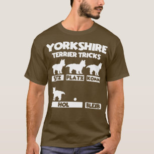 Yorkshire Terrier Hond Tricks T-shirt