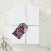 Yorkshire Terrier Hond Valentijnsdag Cadeaulabel (Met Touw)
