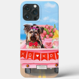 Yorkshire Terrier Hond Valentijnsdag Vrachtauto Ha Case-Mate iPhone Case