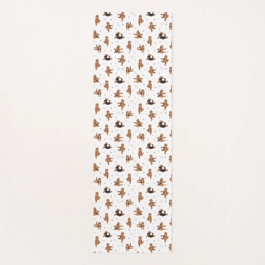 Yorkshire terriër hond Yoga Mat (Voorkant)