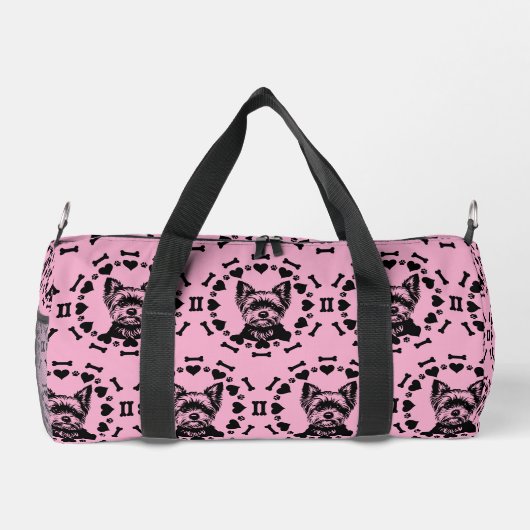 Yorkshire Terrier hondeneigenaar Plunjezak (Achterkant)