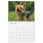 Yorkshire Terrier hondenkalender 2026 Kalender (Mar 2027)