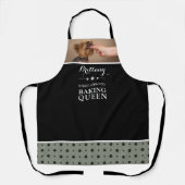 Yorkshire Terrier Hondennaam Foto Aangepast Schort (Voorkant)