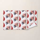Yorkshire Terrier hondenras Kerststerren Handdoek (Handdoek)