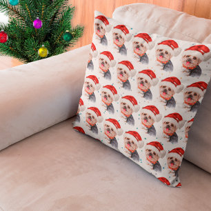 Yorkshire Terrier Hondenras Kerststerren Kussen
