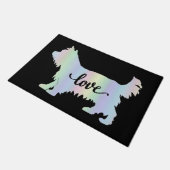Yorkshire Terrier Hondenras Love Deurmat (Schuin)