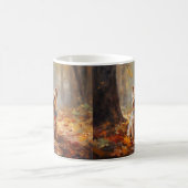 Yorkshire Terrier in de herfst laat Herfst inspire Koffiemok (Center)