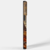Yorkshire Terrier in herfstbladeren val inspireert Case-Mate iPhone Case (Achterkant / Rechts)
