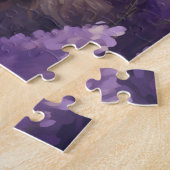 Yorkshire Terrier in Lavender veld Legpuzzel (Zijkant)