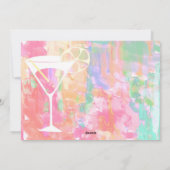 Yorkshire Terrier in Roze Foto van een Hond voor N Feestdagenkaart (Achterkant)