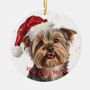 Yorkshire Terrier Keramisch Ornament