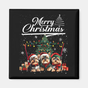 Yorkshire Terrier Kerstboom Decoraties Hond L Magneet