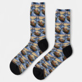 Yorkshire Terrier Kerstboot Vakantie Sokken (Links)