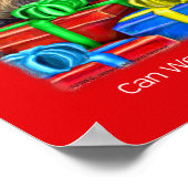 Yorkshire Terrier-kerstcadeaus Poster (Hoek)