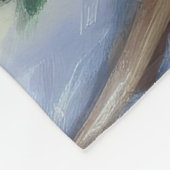 Yorkshire Terrier Kerstfeest Seizoen Fleece Deken (Hoek)