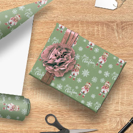 Yorkshire Terrier Kersthond Cadeaupapier