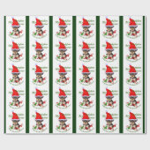 Yorkshire Terrier Kerstmis Cadeaupapier (Vlak)