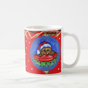 Yorkshire Terrier Kerstmis Koffiemok