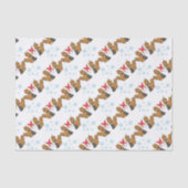 Yorkshire Terrier kerstwrapping Tissuepapier (Voorkant)