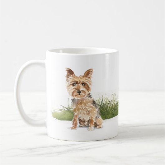 Yorkshire Terrier Koffiemok (Links)