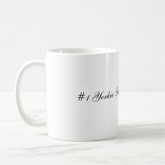 Yorkshire Terrier Koffiemok (Links)