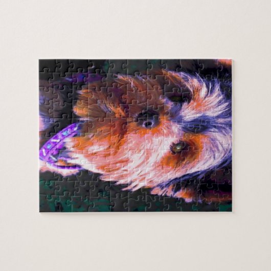 Yorkshire Terrier Legpuzzel (Horizontaal)